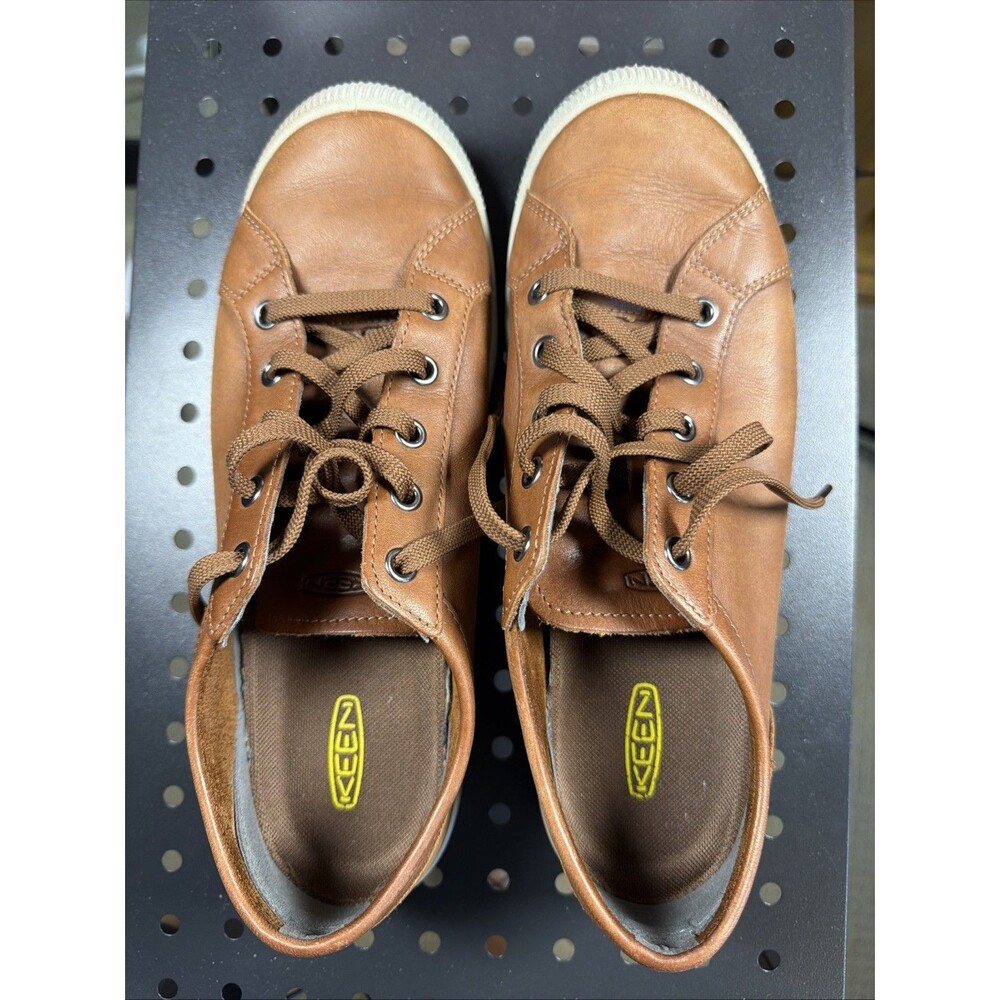 Keen Kaci II Lace Up Leather Sneakers Women Size 9.5 EUC - Picture 2 of 8